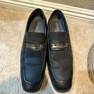 Calvin Klein Men’s slip on dress shoes. Worn once